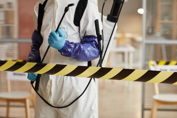 Professional Hoarding Cleanup technician working in Central City, IA